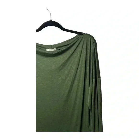 1263. NINEXIS BOAT NECK LONG SLEEVE TOP SIZE X-LARGE GREEN IN‎ COLOR LIGHTWEIGHT - Picture 4 of 12